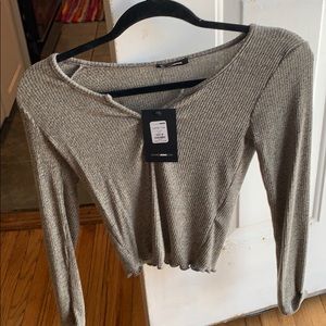 Fashion nova crop top long sleeve